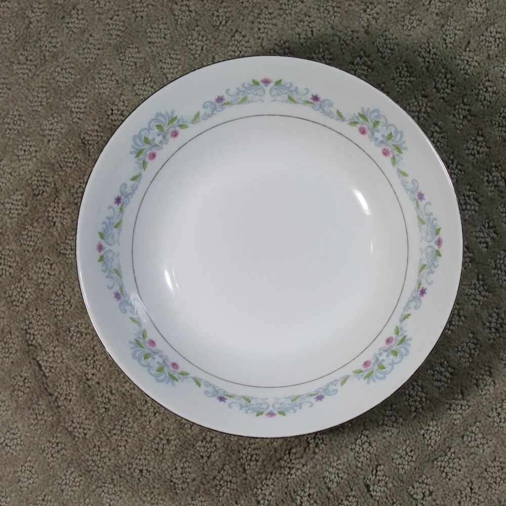 WINDSOR BY CROWN MING FINE CHINA 9 1/4" ROUND SERVING BOWL